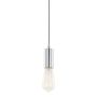 Italux MODERNA DS-M-038 CHROME Lampă cu pendul 1x60W/E27 IP20