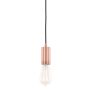 Italux MODERNA DS-M-038 RED COPPER Lampă cu pendul 1x60W/E27 IP20