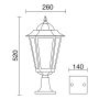 Novolux ELITE 6 096L-G05X1A-01 Lampă de podea 1x42W/E27 IP43