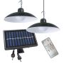 Eko Light SATURN EKO9151 Lampă solară 2x12W/LED 4000K 150lm IP44
