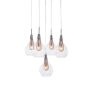 AZzardo ELEKTRA 5 AZ1690 Lampă cu pendul 5x40W/G9 IP20