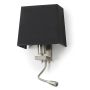 Novolux FIRENZE 507F-Y05X1B-35 Aplique de perete 2x60W, 3W/E27, LED 240LM IP20