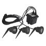 Novolux FOCUS 113B-G23X1B-02 Proiector de grădină 3x50W/GU5,3/MR16 IP68