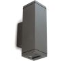 Novolux SETH 398C-L02G9B-04 Aplique de perete 2x8.7W/LED 4000K 1120LM IP65