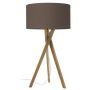 Novolux WOOD 621B-G05X1A-50 Lampă de masă 1x60W/E27 IP20