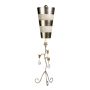 Flambeau TIVOLI SILVER FB-TIVOLI-TL-SV Lampă de masă 1x60W/E27