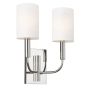 Feiss BRIANNA FE-BRIANNA2-PN Aplique de perete 2x60W/E14