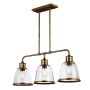 Feiss HOBSON FE-HOBSON-3P-AB Lampă cu pendul 3x75W/E27