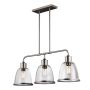 Feiss HOBSON FE-HOBSON-3P-SN Lampă cu pendul 3x75W/E27