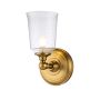 Feiss Hugeunot Lake FE-HUGOLAKE1BATH-BB Aplique de perete 1x3.5W/G9 IP44