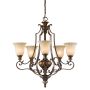 Feiss KELHAM HALL FE-KELHAM-HALL5-UPLT Candelabru 5x60W/E14
