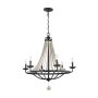 Feiss Nori FE-NORI6-DWZ Candelabru 6x40W/E14