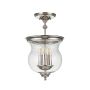 Feiss Pickering Lane FE-PICKERING-LANE-SF-PN Lampă de tavan 3x40 W/E14