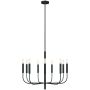 Generation Lighting Brianna FE-BRIANNA9-BK Candelabru 9x60W/E14