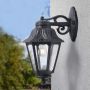 Fumagalli Bisso-Anna FMG-BISSO-ANNA-BLK Aplique de perete 1x23W/E27 IP55