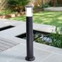 Fumagalli Carlo FMG-CARLO-BLK Lampă de podea 1x6W/GU10 4000K-2700K 615lm IP55