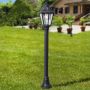 Fumagalli Mizar FMG-MIZAR-ANNA-BLK Lampă de podea 1x23W/E27 2700K 800lm IP55