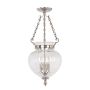 Elstead Lighting FINSBURY PARK FP-P-M-POL-NCKL Lampă cu pendul 3x60W/E14