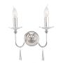 Elstead Lighting FINSBURY PARK FP2-POL-NICKEL Aplique de perete 2x60W/E14