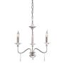 Elstead Lighting FINSBURY PARK FP3-POL-NICKEL Candelabru 3x60W/E14