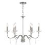 Elstead Lighting FINSBURY PARK FP6-POL-NICKEL Candelabru 6x60W/E14