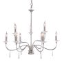 Elstead Lighting FINSBURY PARK FP9-POL-NICKEL Candelabru 9x60W/E14