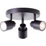 Brilliant Andres G74534/76 Lampă de tavan 3x10w/gu10 3000k 345lm IP20