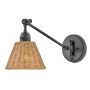 Hinkley Lighting Arti HK-ARTI-1W-BK-NR Aplique de perete 1x60W/E27 IP20