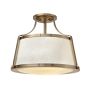 Hinkley Lighting CHARLOTTE HK-CHARLOTTE-SF-BC Lampă de tavan 3x75W/E27