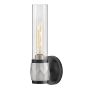 Hinkley Lighting Ellison HK-ELLISON1-BK-BN Aplique de perete 1x40W/E27 IP44