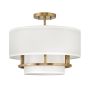 Hinkley Lighting Graham HK-GRAHAM-M-LCB Lampă de tavan 3x40 W/E14