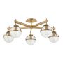 Hinkley Lighting Hollis HK-HOLLIS-5-C-HB Lampă de tavan 5x40 W/E14 ip44