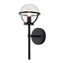 Hinkley Hollis HK-HOLLIS1-C-BK-BATH Aplique de perete 1x60W/E14 IP44