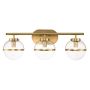 Hinkley Hollis HK-HOLLIS3-C-HB-BATH Aplique de perete 3x60W/E14 IP44