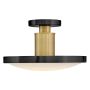 Hinkley Kieran HK-KIERAN-LED-SF-BK-LCB Lampă de tavan 32W/LED 2900K, 3500K, 4000K, 5000K, 6000K 3468lm