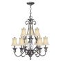 Hinkley Lighting PLANTATION HK-PLANT10-PL Candelabru 10x60W/E14