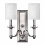 Hinkley Lighting SUSSEX HK-SUSSEX2 Aplique de perete 2x60W/E14