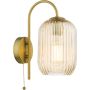 Dar Lighting Idra IDR0763-SAW6506 Aplique de perete 1x60w/e27 ip20