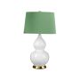 Elstead Lighting Isla ISLA-AB-TL-GREEN Lampă de masă 1x60 W/E27