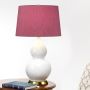 Elstead Lighting Isla ISLA-AB-TL-PURPLE Lampă de masă 1x60 W/E27
