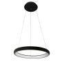 Italux ALESSIA 5280-840RP-BK-4 Lampă cu pendul 1x40W/LED 4000K 2200LM IP20