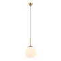 Italux DEORE PND-5578-1M-BRO Lampă cu pendul 1x40W/E27 IP20