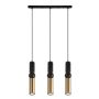 Italux ISIDORA PND-14290-3A-BK-BRO Lampă cu pendul 3x25W/GU10 IP20