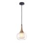 Italux KONILA PND-99709-1-BRO-CL Lampă cu pendul 1x10W/G9 IP20