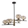 Italux MESTA PND-58856-6-MB-AB Lampă de tavan 6x5W/G9 IP20