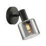 Italux SANTIA WL-65342-1 BK+SG Aplique de perete 1x40W/E27 IP20