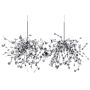 King Home MONETE JD8653-2.CHROM Lampă cu pendul 6x30W/G9 IP20