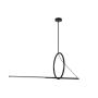King Home STICK JD2819-S Lampă cu pendul 1x12 W/LED 3000K 1260LM IP20