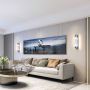 Light Prestige Lorenzo LP-2960/1W CH Aplique de perete 2x40W/E14 IP20