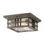Elstead Lighting BEACON SQUARE KL-BEACON-SQUARE-F-OZ Lustră de tavan 2x60W/E27 IP44